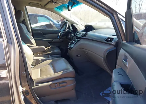 2011 Honda Odyssey Ex-L из США, поврежденный, VIN 5FNRL5H60BB041429